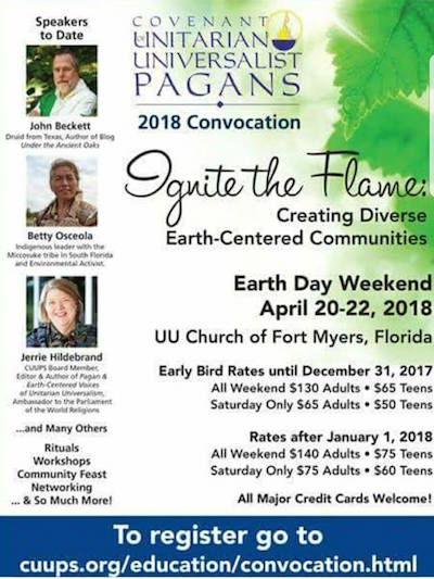 facebook flier for CUUPS