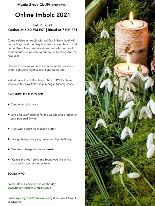 MG Imbolc 2021 Flier