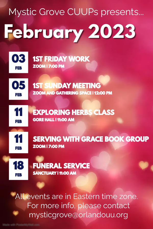 Mystic Grove CUUPs Feb 2023 Flier